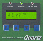 calibratori di temperatura: pannello comandi calibratore di temperatura Quartz