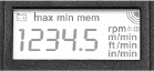 tachimetro Rotaro 2.0: display
